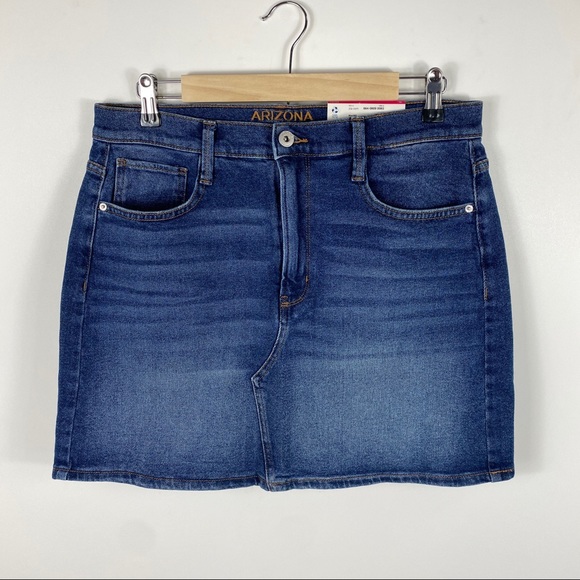 Jean Skirt Denim Size 11 Juniors Blue - Picture 1 of 5